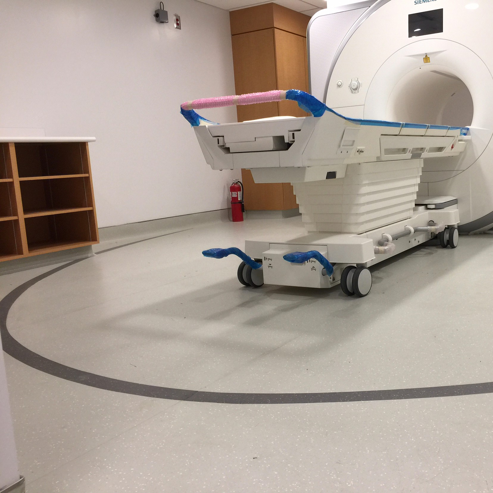 Mount Sinai Hospital MRI Suite — Nora rubber flooring installation